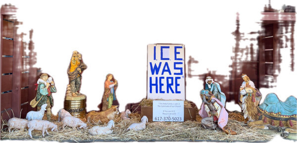 교회의 ‘ICE 구유’에 찬반 엇갈려...