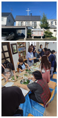 기독교 불모지 일본 홋카이도에서 피어...